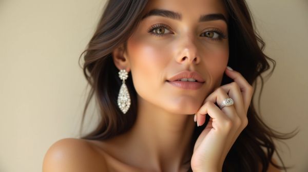 Élégance réinventée avec des boucles d'oreilles diamant